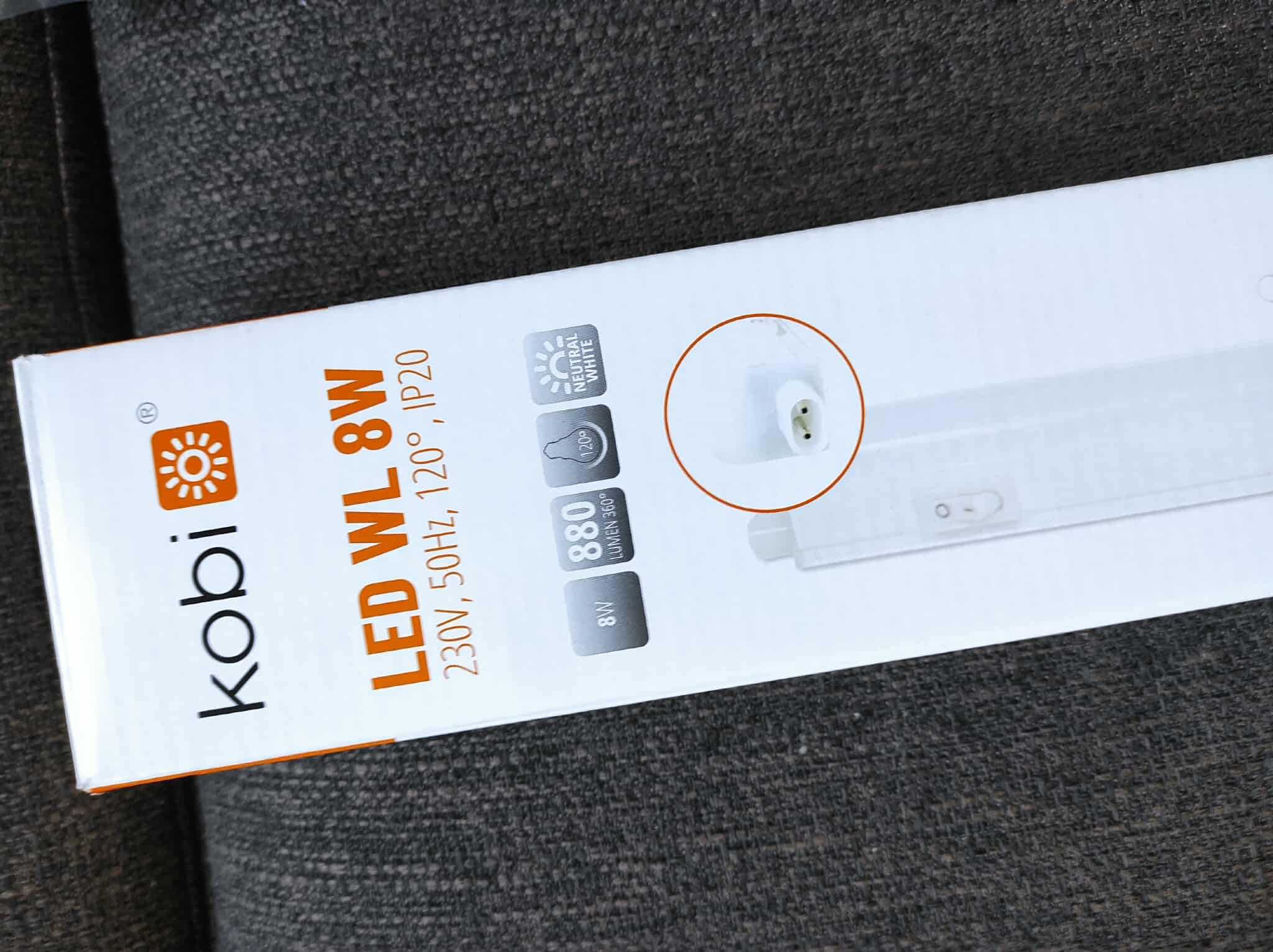 2x listwa świetlna Oprawa Kuchenna Lampka LED Podszafkowa 60cm 8W NOWE