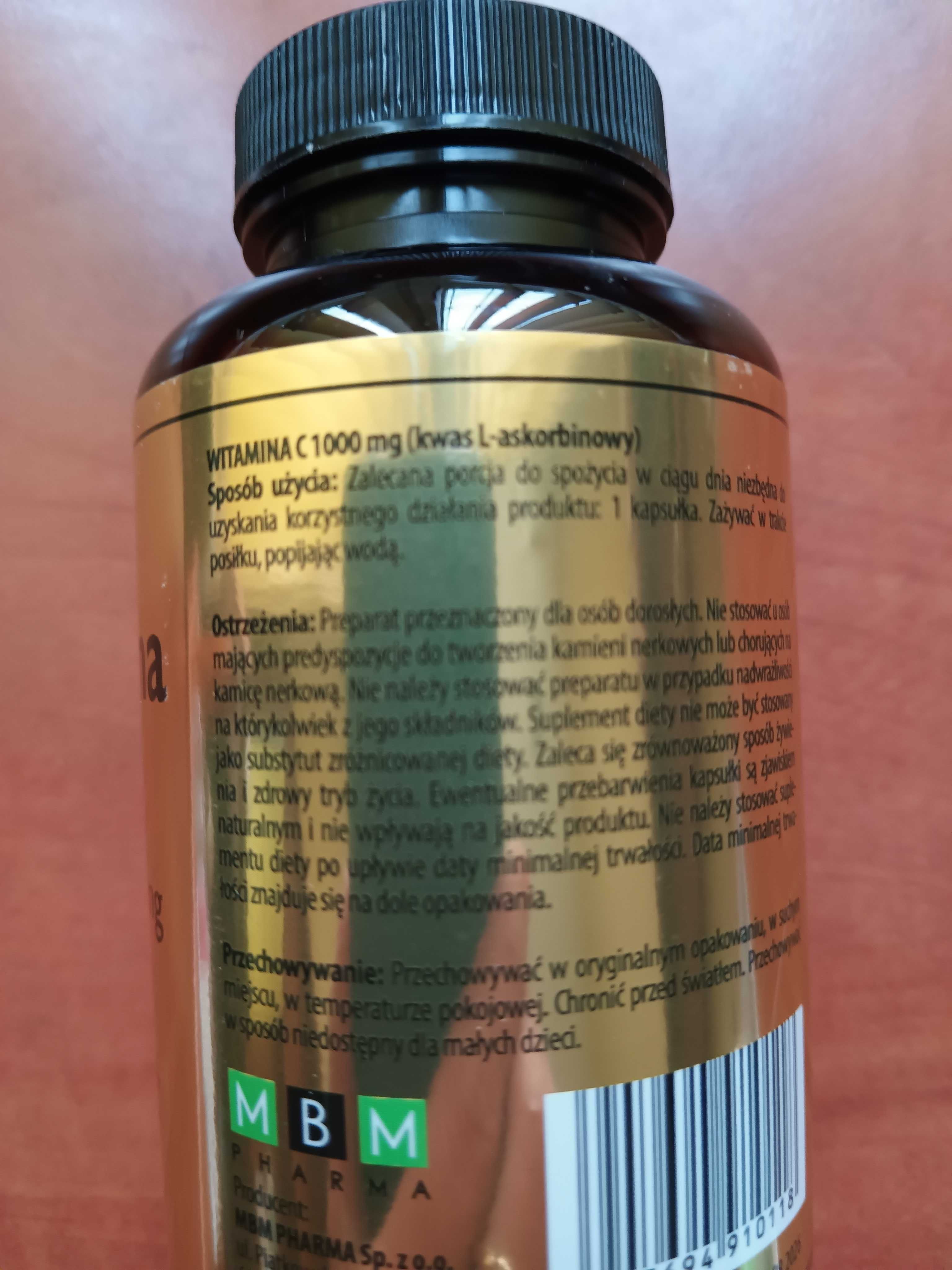Zestaw 2x 100 kapsułek Witamina C 1000 mg z bioflawonoidami