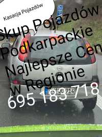 Autozłomowanie skup aut podkarpacie Sanok Krosno Lesko Rzeszów