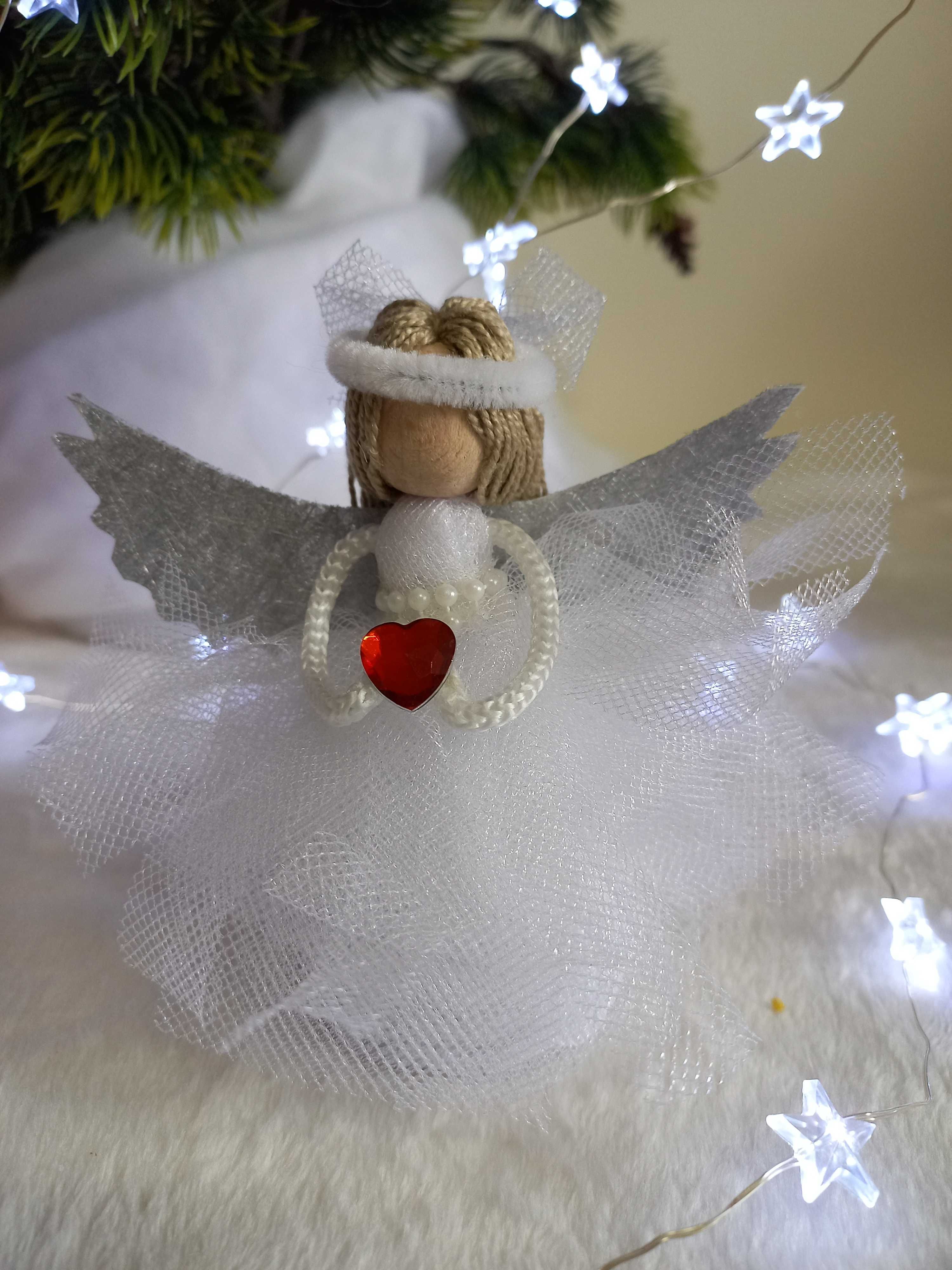 Рождественский Ангел (мягкая статуэтка)