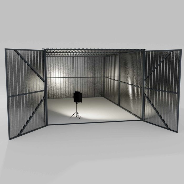 Garaż blaszany na budowę Blaszak Schowek Budowlany 3x5

DOSTAWA NA TER