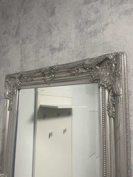 Wiszące lustro Srebrne Art-Pol