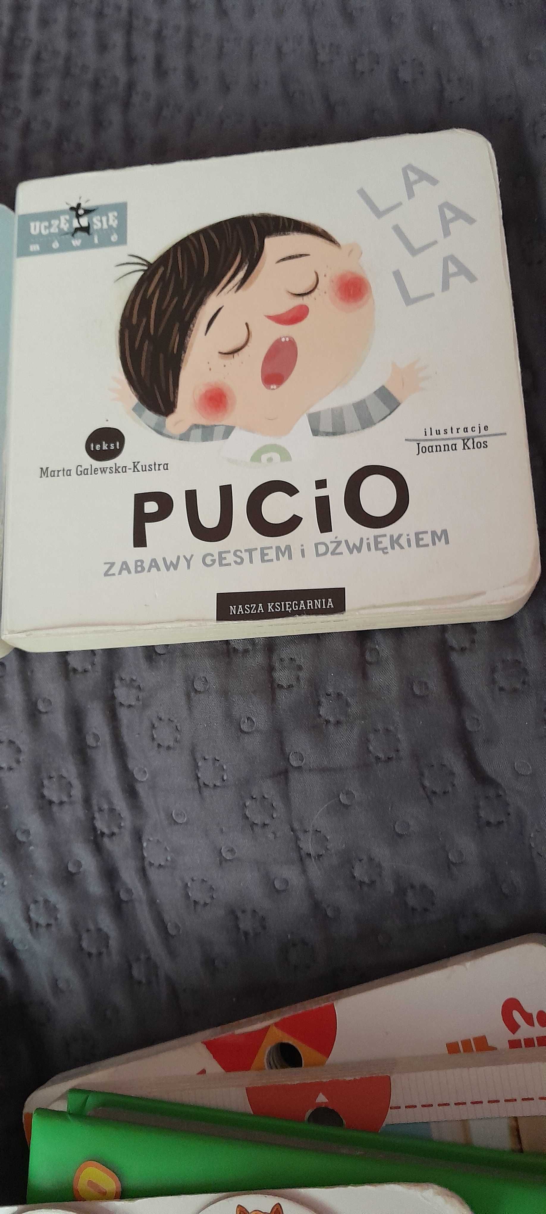 Pucio zabawy gestem i dżwiękiem i Co robi Pucio