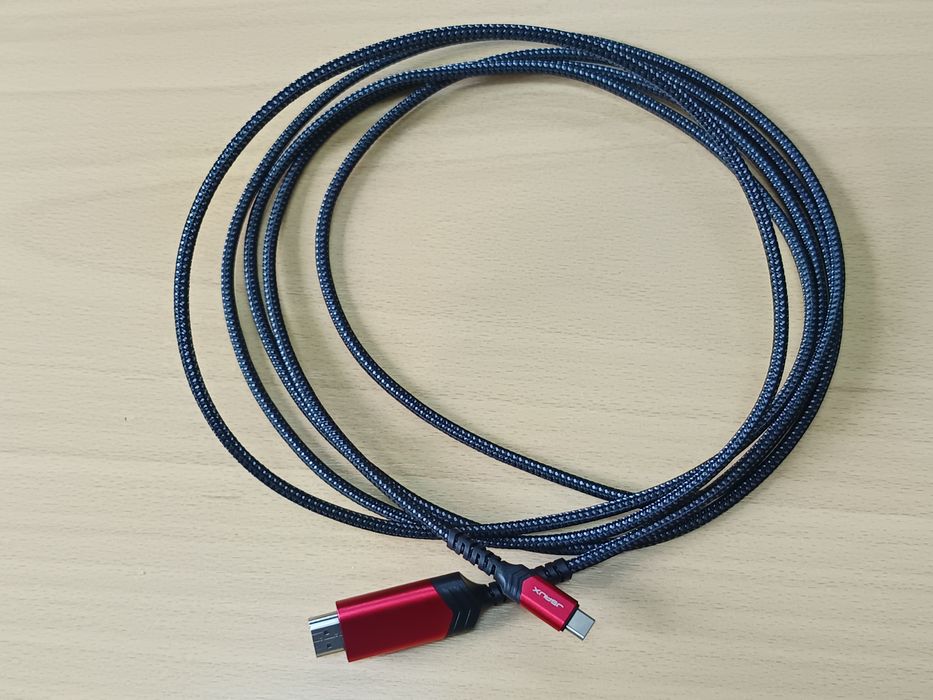 Кабель USB C  HDMI 3 метри