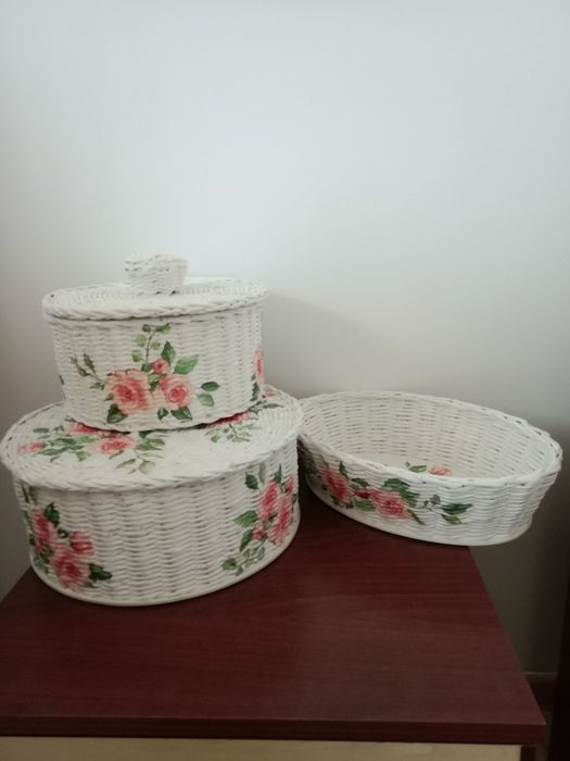 Wiklina papierowa pudelka