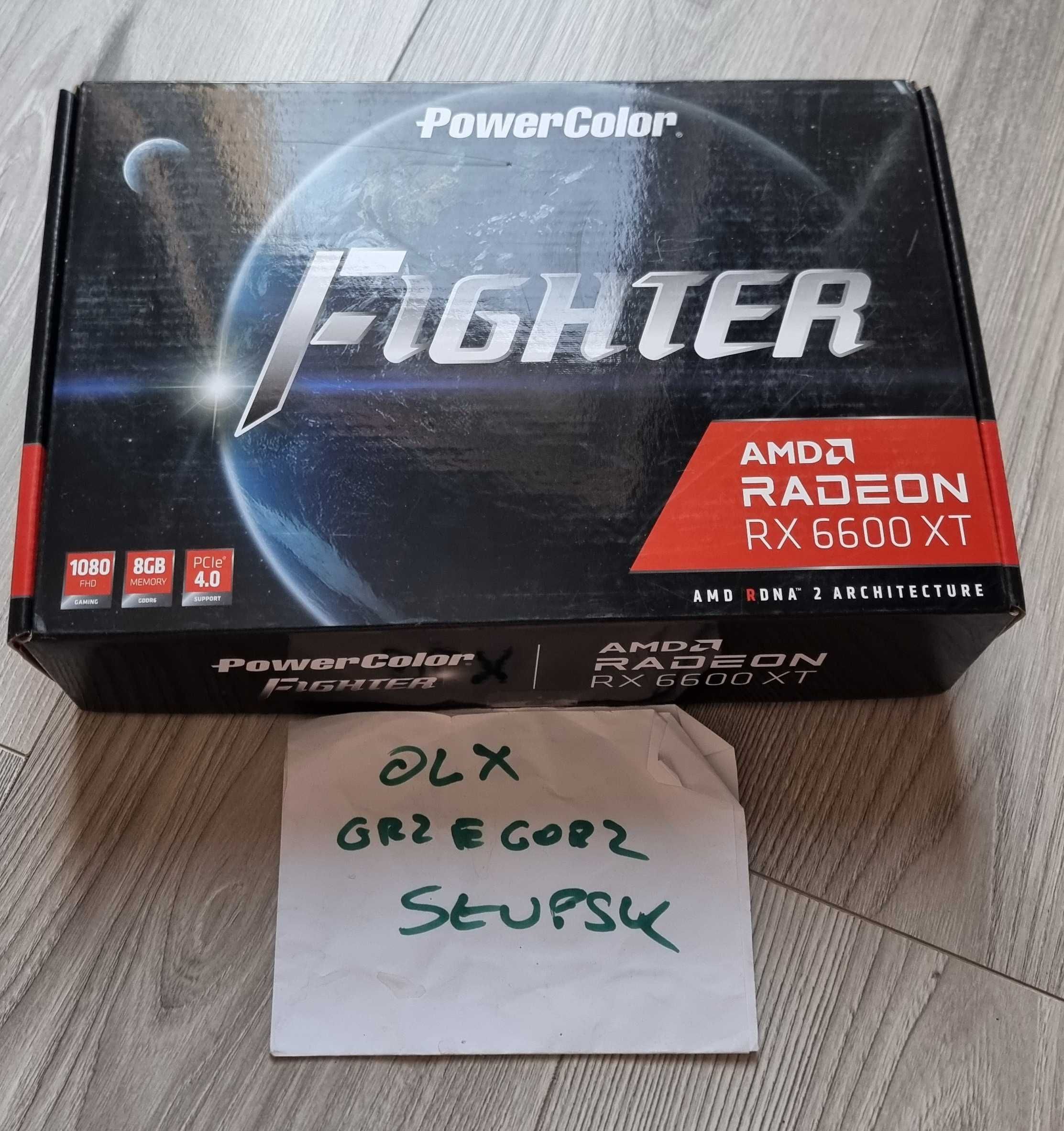 Radeon PowerColor RX 6600 XT FIGHTER 8GB GDDR6 - Gwarancja PL