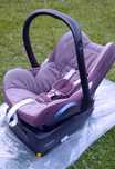 Zestaw Maxi Cosi-baza FamilyFix+fotelik CabrioFix+peleryna ochronna MC
