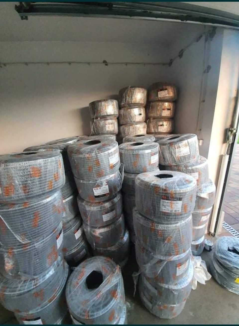 Przewody w peszlu 3x2.5 3x1.5 5x1.5 750N 750V kable w peszlu 100m