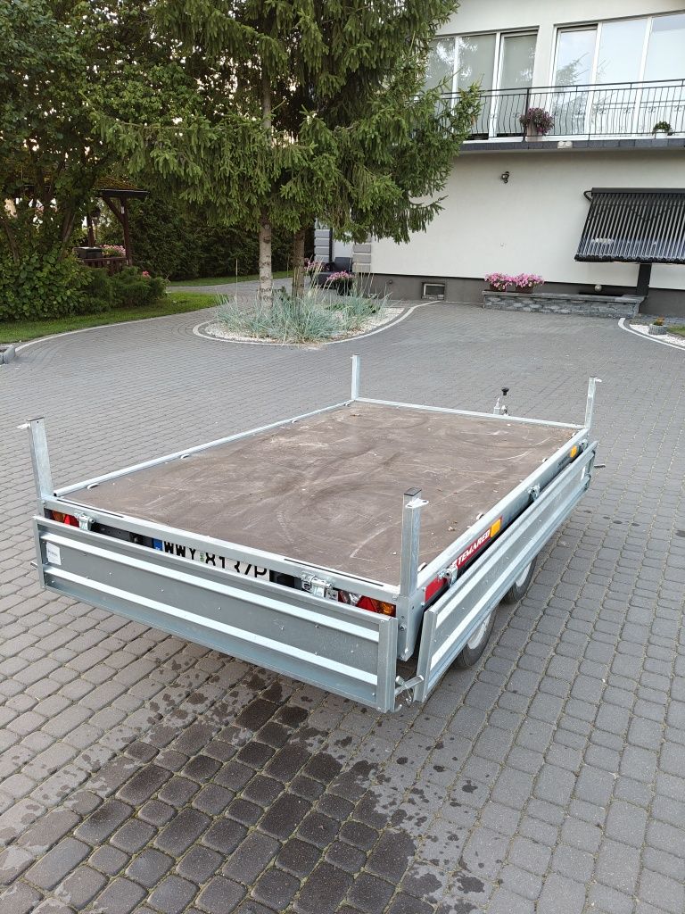 Przyczepka samochodwa TEMARED TRANSPORTER 254 x 151