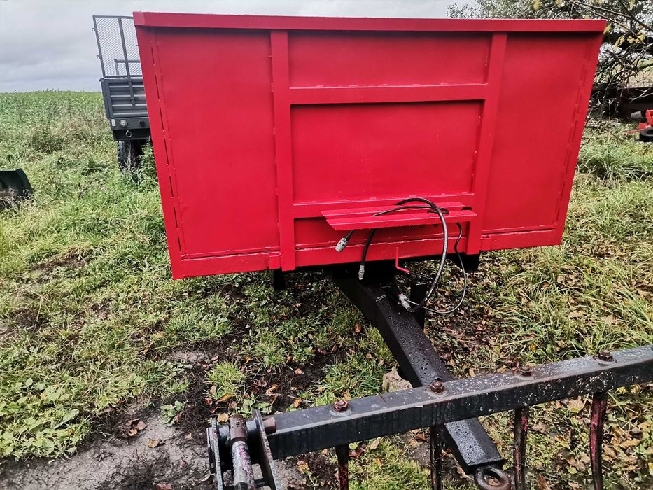 Przyczepa wywrotka 1 osiowa