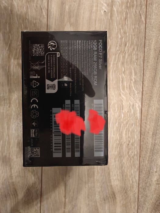 Nowy oryginalnie zapakowany Poco F7 12/256 Silver