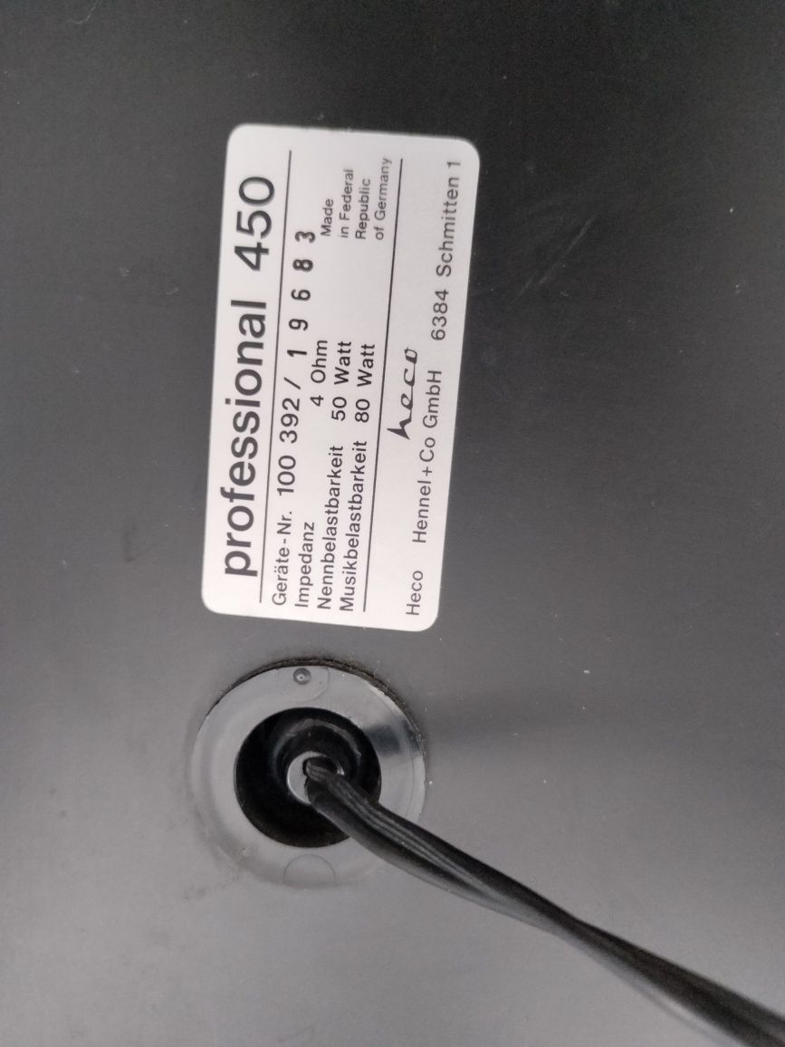 Kolumny Heco professional 450
