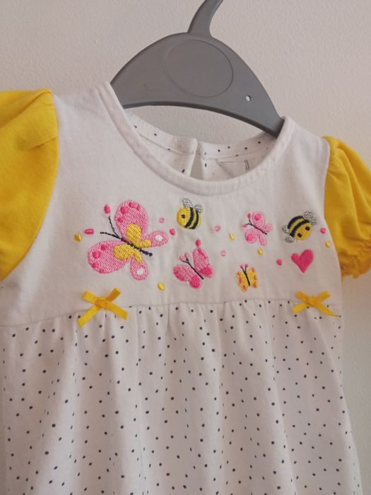 Macacão / Vestido de verão bebé 1 mês Ellepi