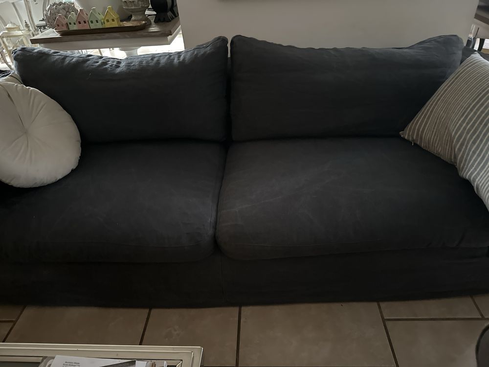 Sofa 3 osobowa wypelnienie pierzem Lux