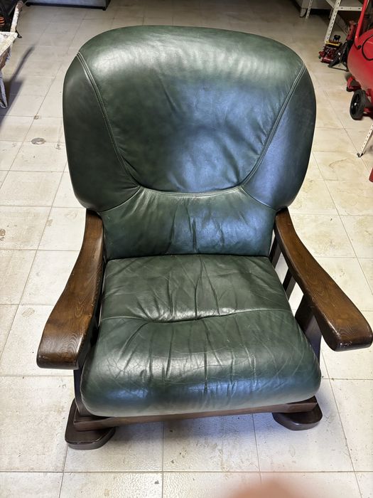 Sofa Vintage em couro Divani e divani