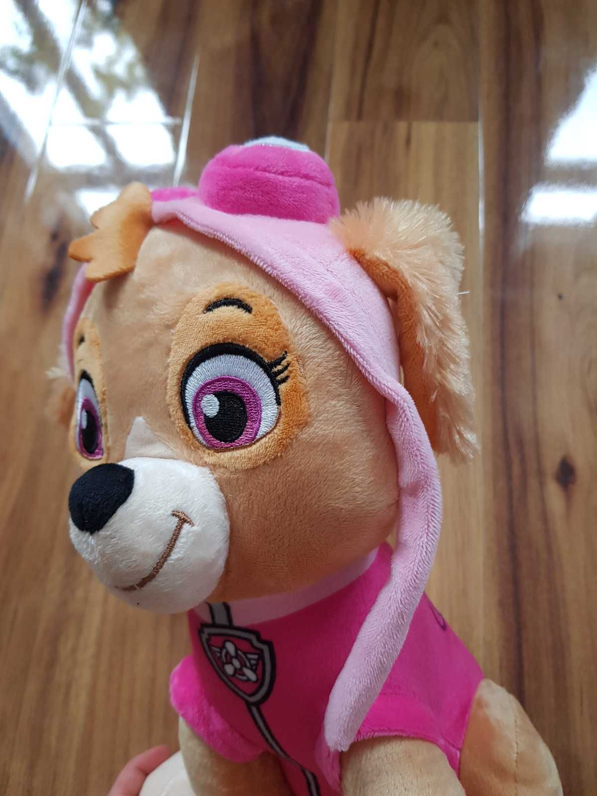 Psi Patrol Siedząca Skye różowa Pies piesek Primark maskotka pluszak