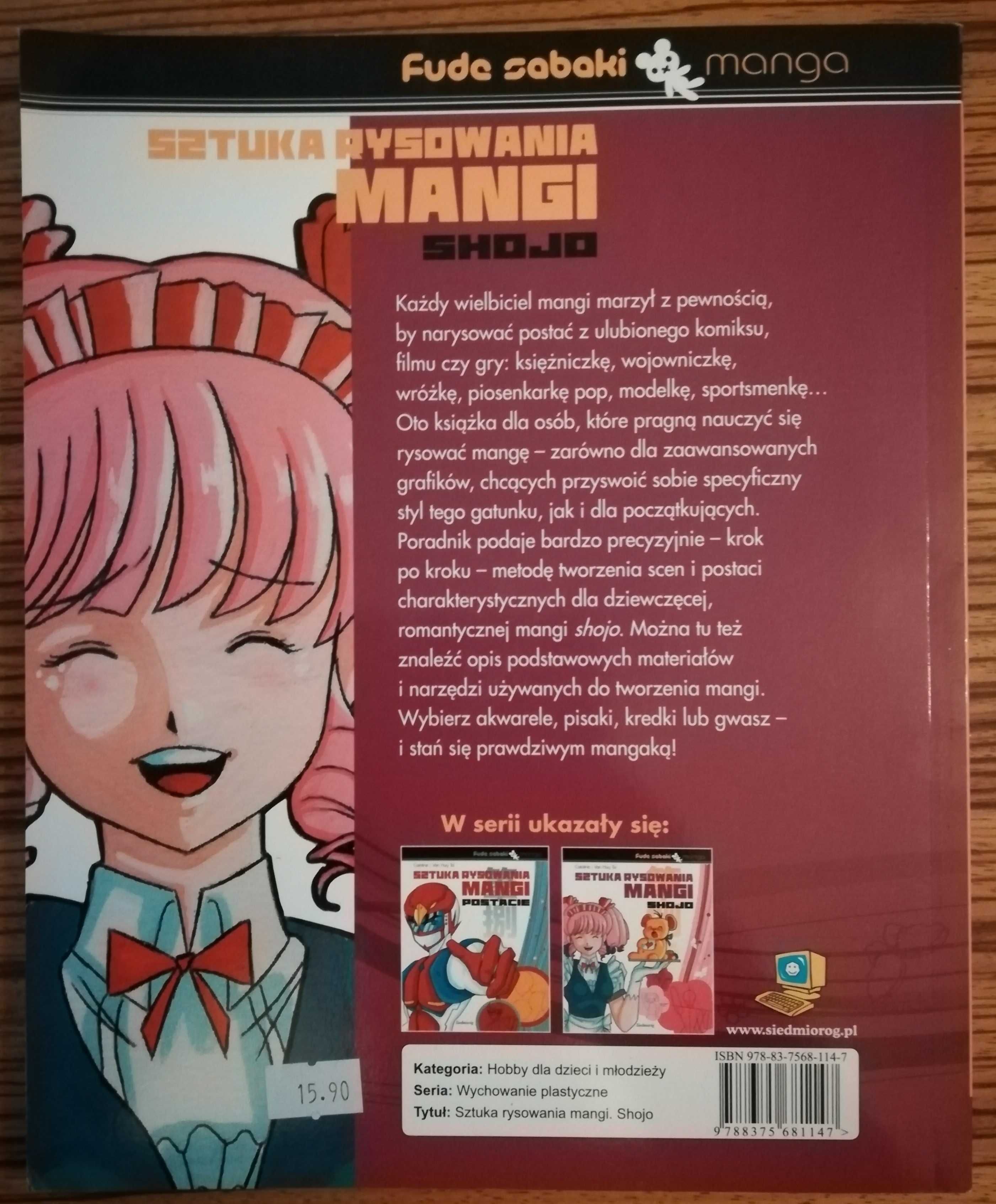Manga Sztuka rysowania mangi  SHOJO Caroline i Van Huy Ta stan bdb