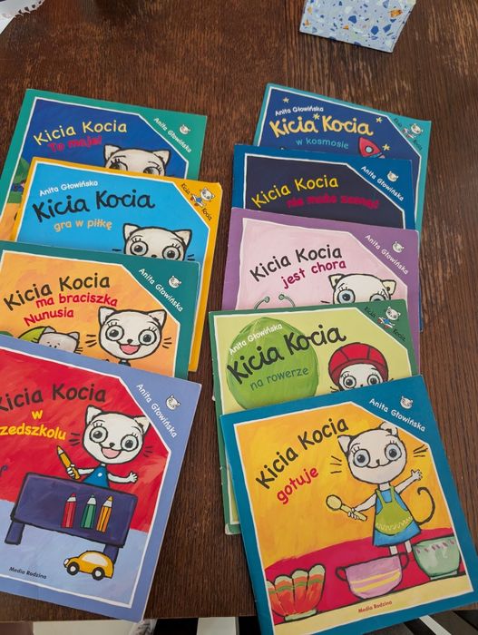 Zestaw książeczek Kicia Kocia