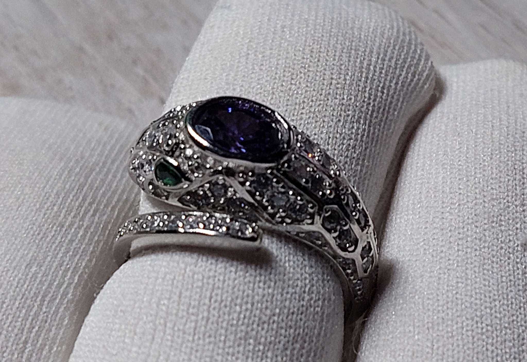 Серебряное кольцо Безразмерное
