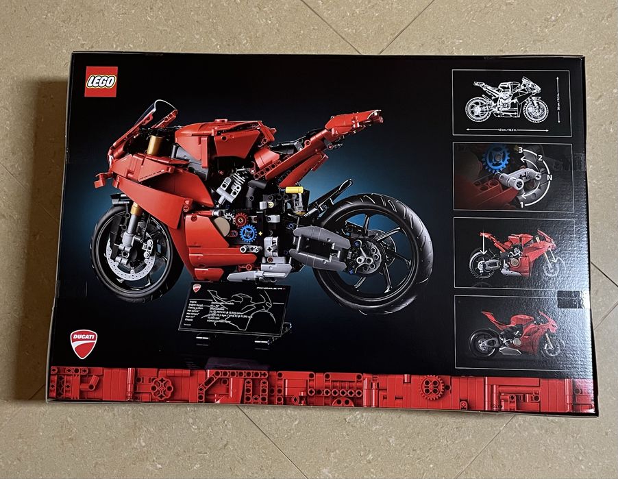 Lego 42202 Mota Ducati Panigale V4 S novo