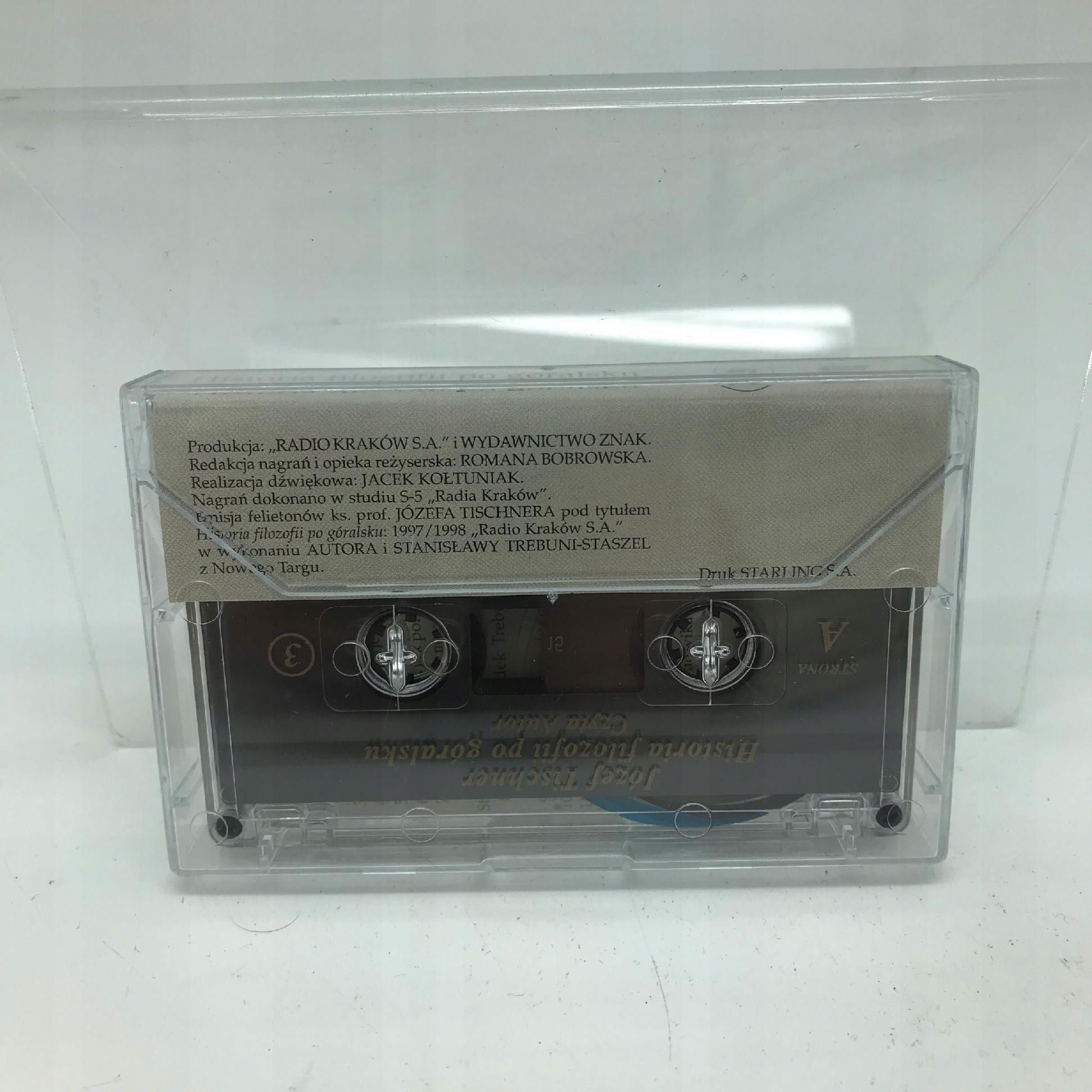 kaseta - józef tischner - historia filozofii po góralsku 3 1998
