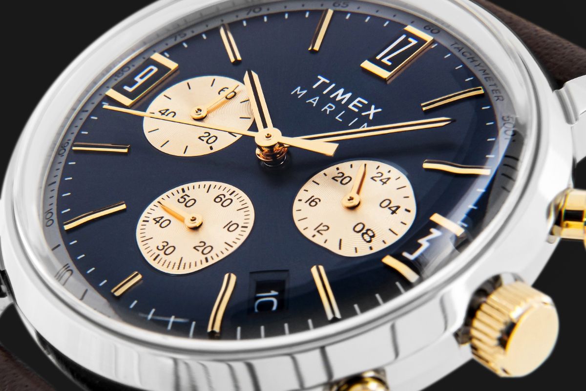 zegarek męski timex marlin® chronograph tachymeter tw2w60400 + box