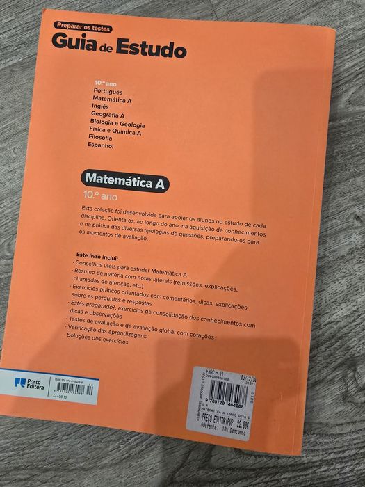 Guia de Estudo Matemática A 10 ano