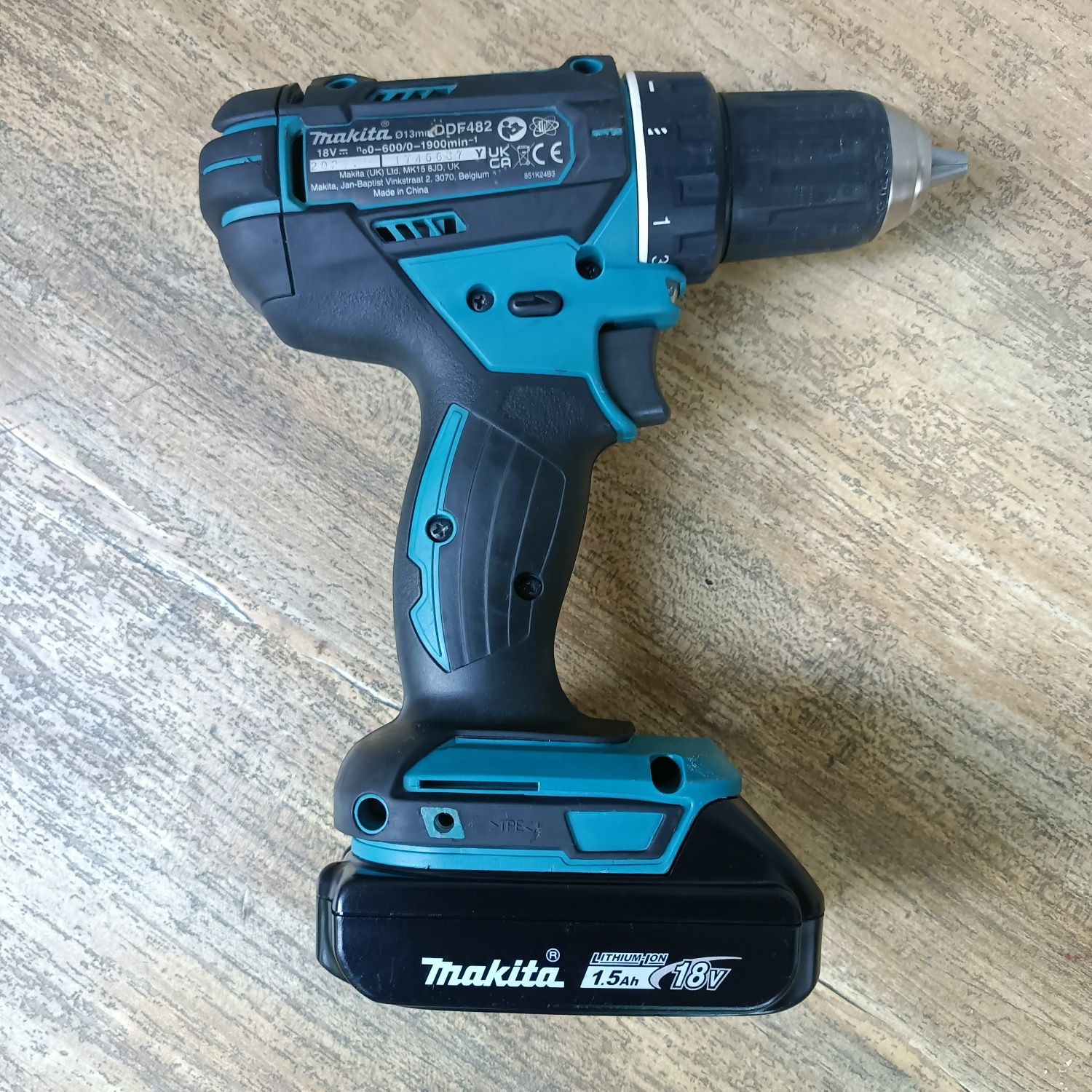 Makita 18V DDF 482 Wkrętarka+Bateria oryginalne BDB stan
