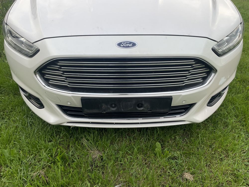 Ford mondeo mk5 kompletny przód biała perła id maska pas przedni