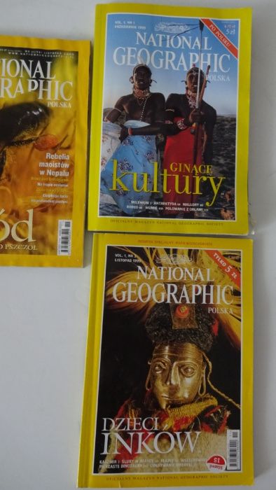 National Geographic Polska - Wybrane Czasopisma 1999 do 2016