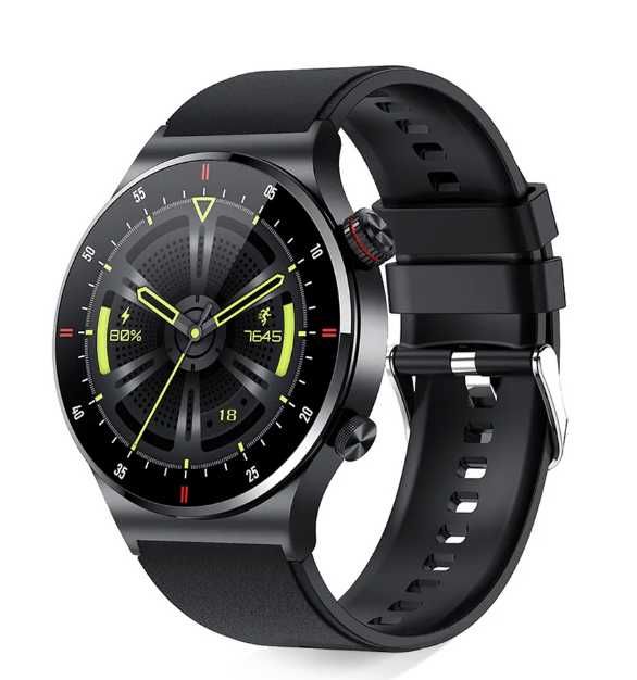Smartwatch QW33 z pulsem, ciśnieniem krwi, EKG, Bluetooth ttst1373