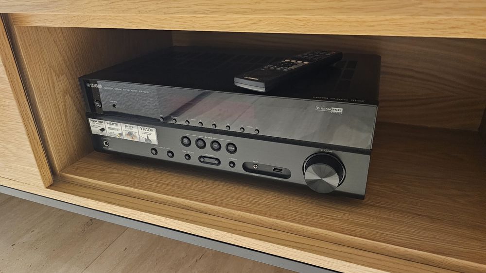Sistema som Bose + Yamaha