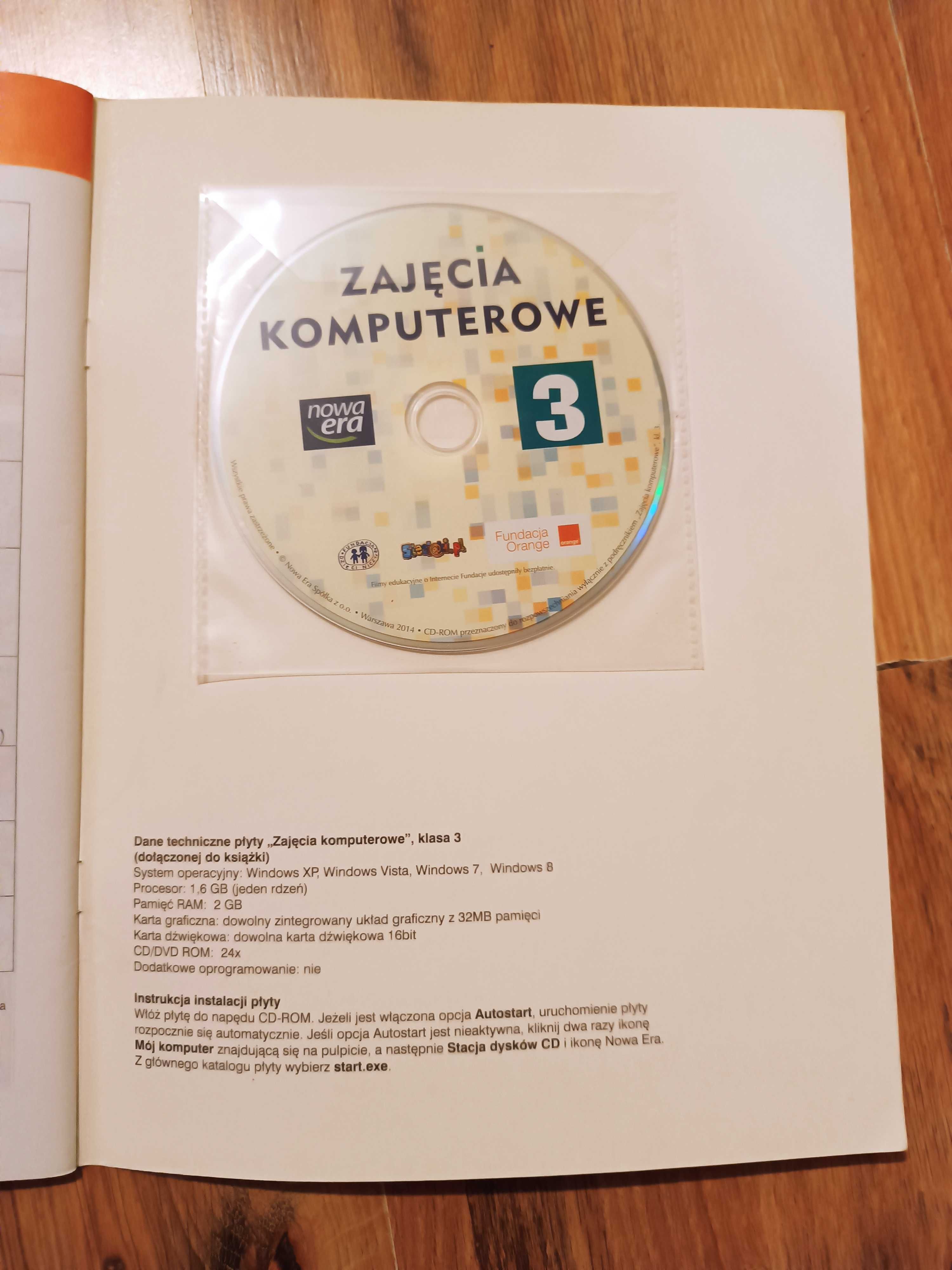 Zajęcia komputerowe informatyka klasa 3 Nowa Era