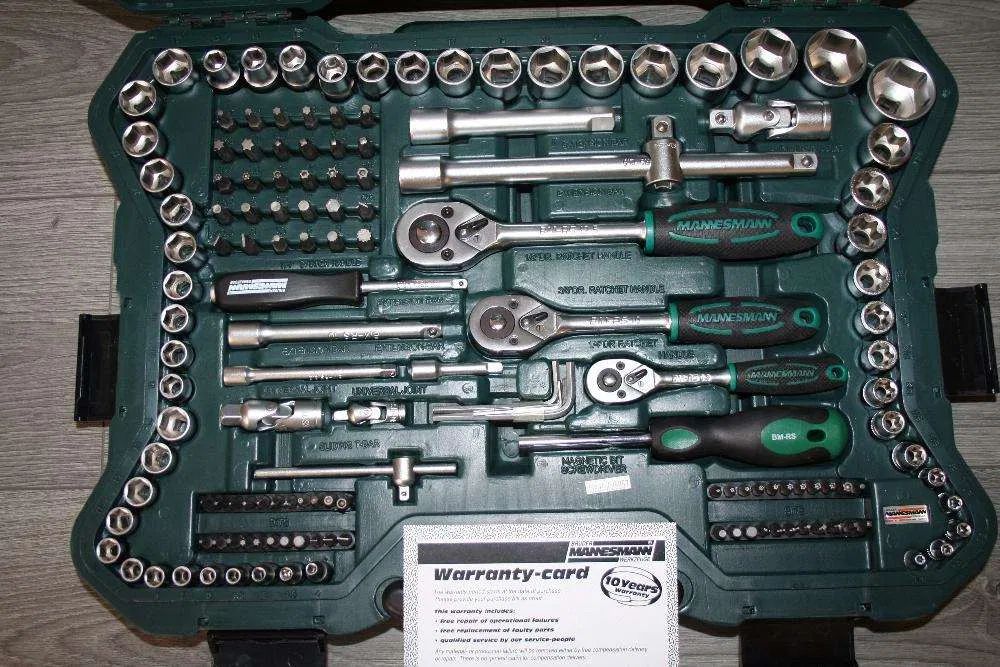 Набор инструментов Mannesmann 215 tlg M98430 набір інструмента ключі