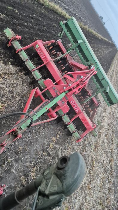 Kuhn talerzowa talerzowka unia ares 3m zabezpieczenie non-stop hydrau