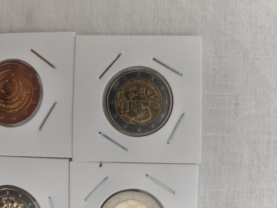 Moedas comemorativas de 2 euros