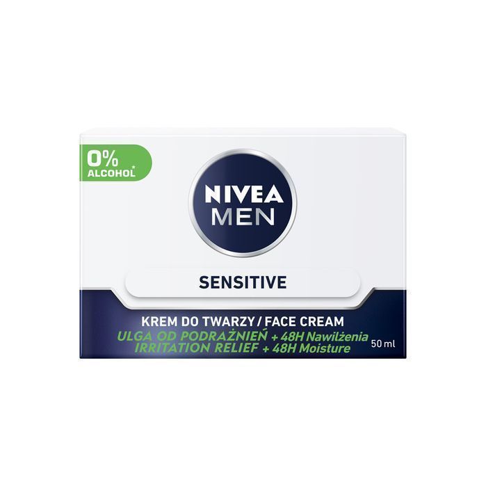 Nivea Men Sensitive Krem Intensywnie Nawilżający Skóra Wrażliwa 50ml