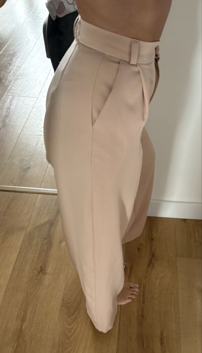 Szerokie spodnie xs Zara stradivarius