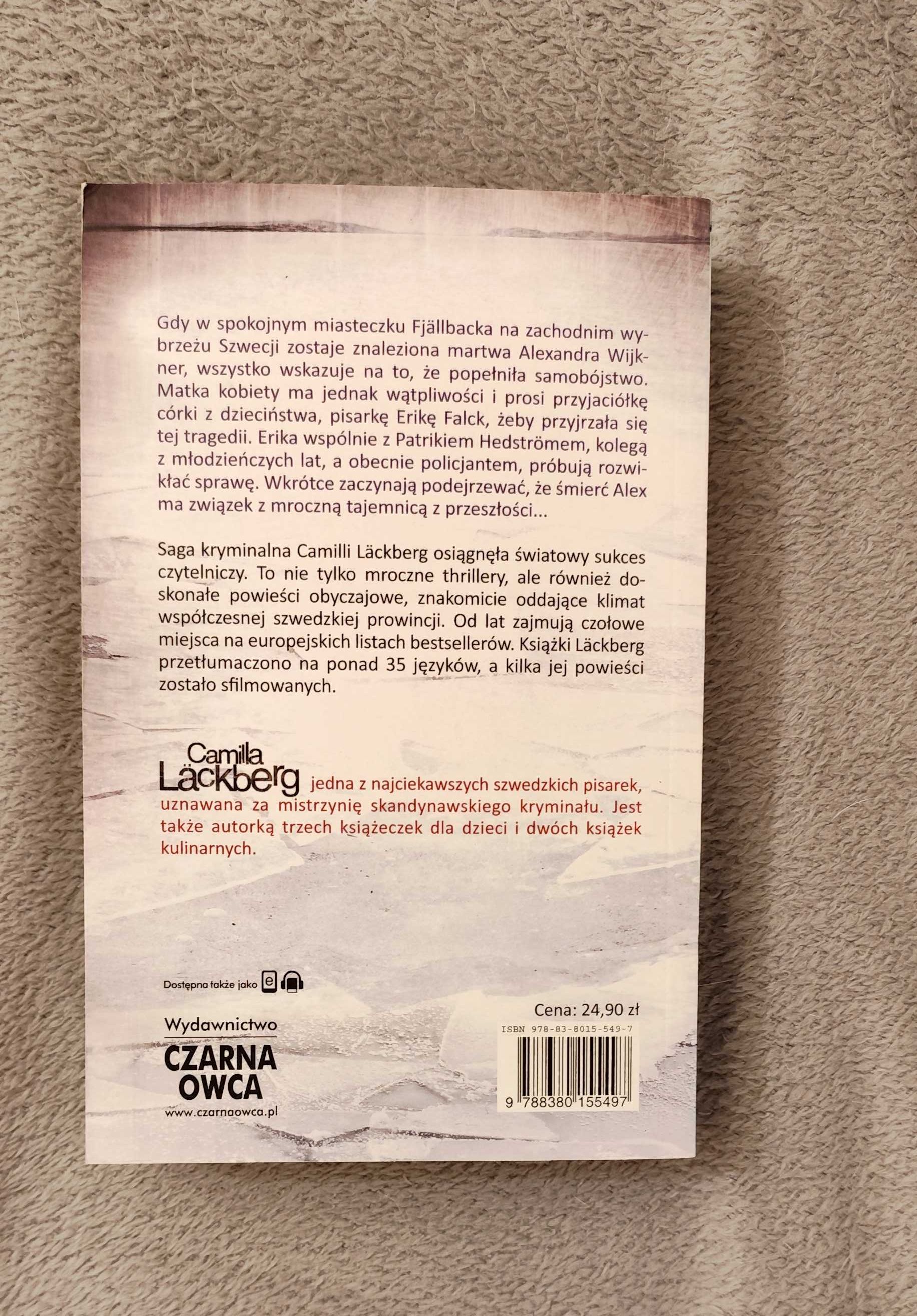 Camila Lackberg "Księżniczka z lodu"