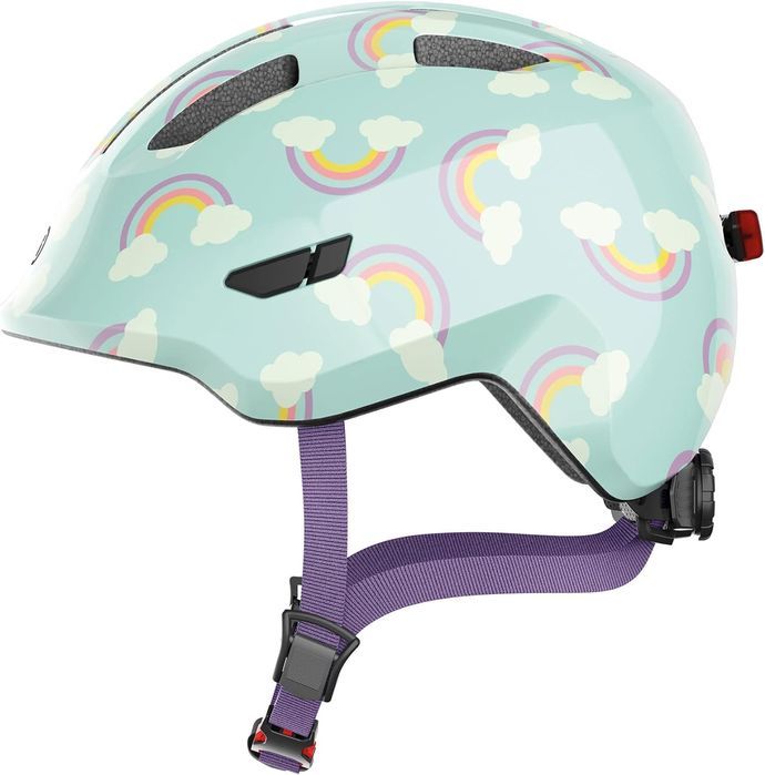 Kask rowerowy Abus Smiley 3.0 LED dziecięcy 45-50 cm