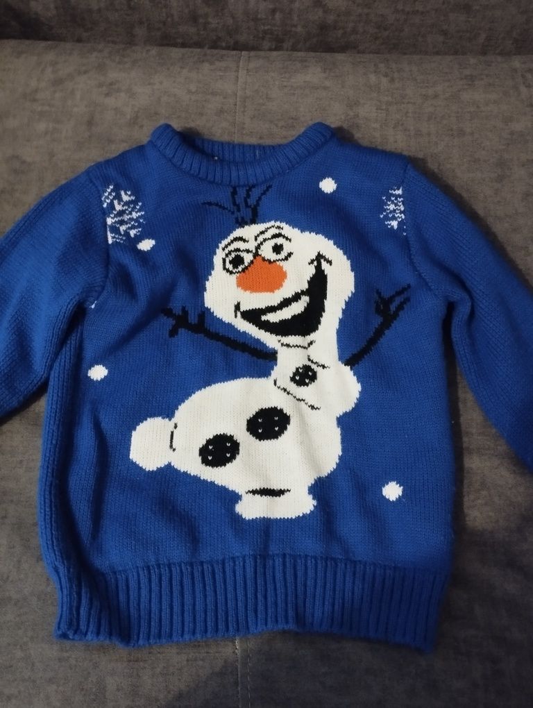 Sweterek świąteczny dla chlopca