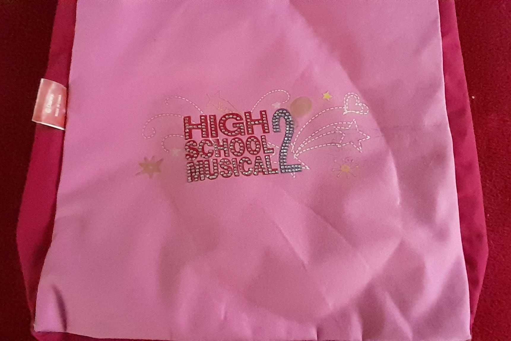 Torba na ramię High School Musical używana na uszy rozmiar 31cmx31cm