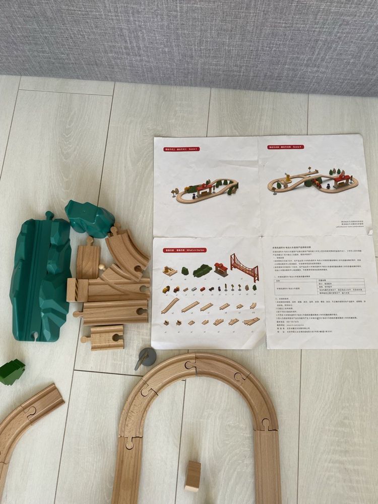 Дитяча залізниця MiTu Toy Train чудовий стан железная дорога Xiaomi