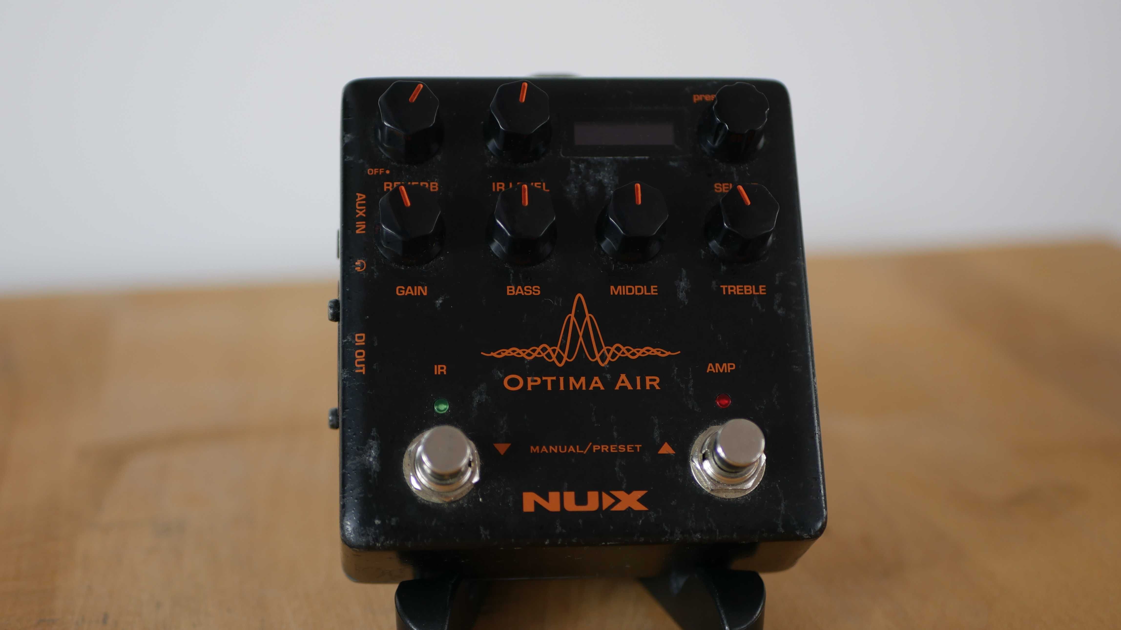 NUX Optima Air — Pedal IR de Guitarra Acústica — Excelente Estado
