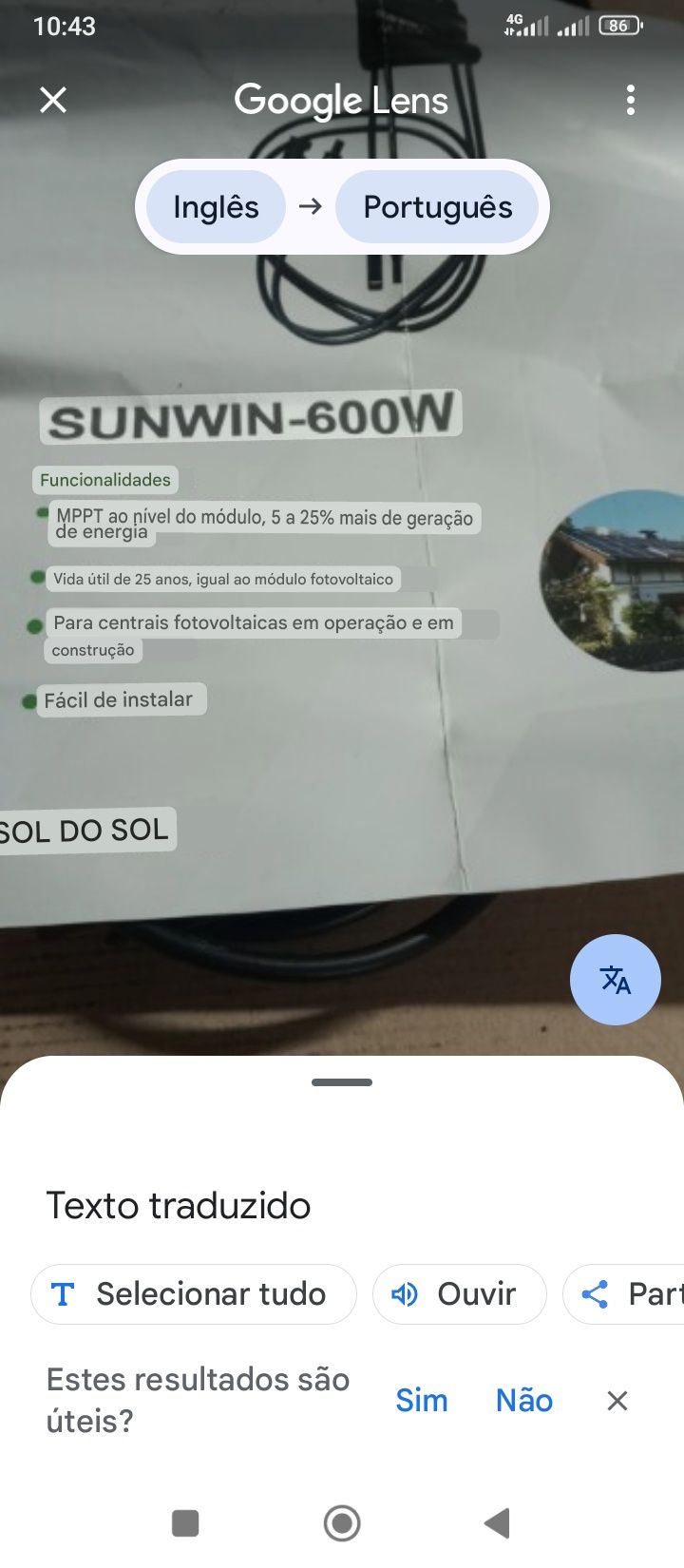 Painel solares energia solar