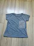 Koszulka t-shirt bluzka szara 38 / M/10  Quiosque