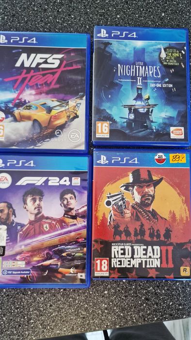 Gra little nightmare2 red dead redemption f124 need for speed heat ps4