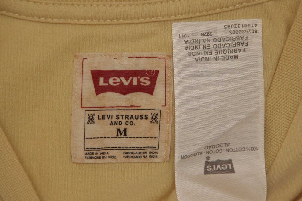 Levis рр M-L бирка футболка из хлопка