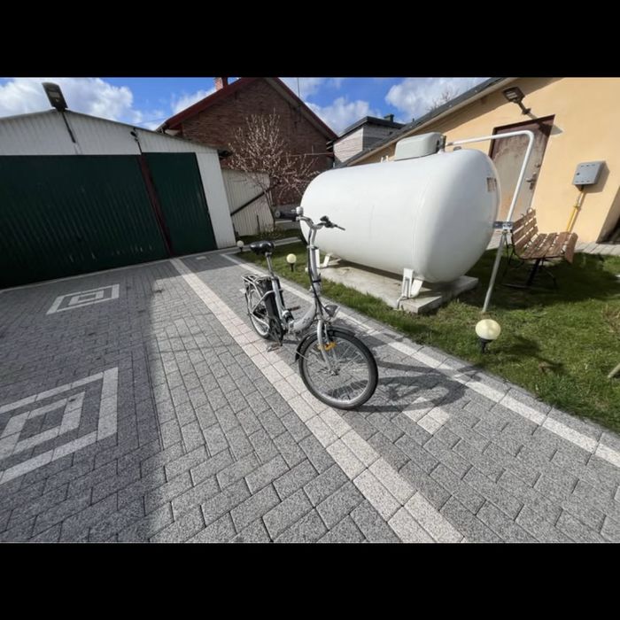 Rower elektryczny składak