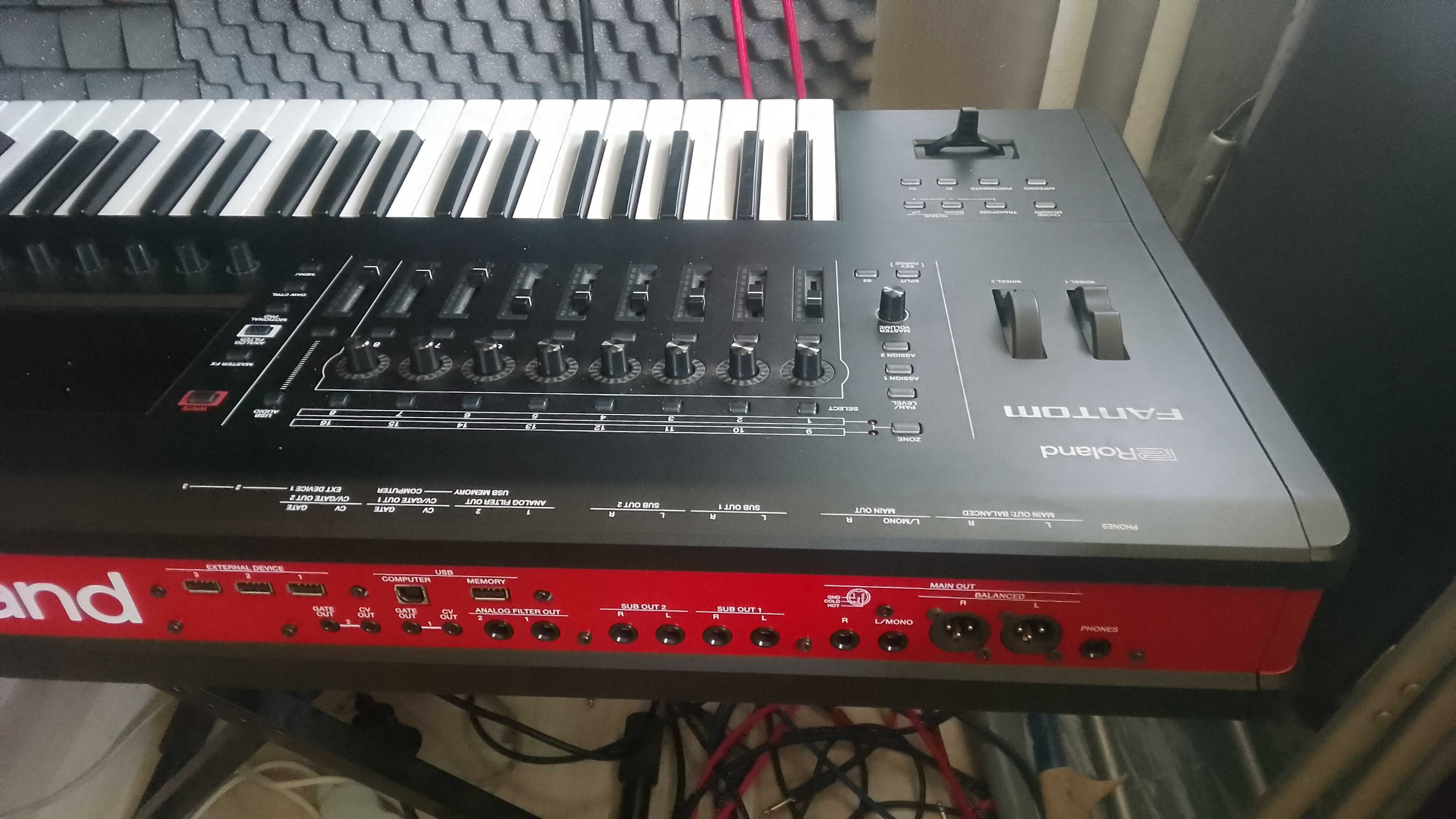 Roland Fantom 6 EX syntezator workstation stan jak nowy